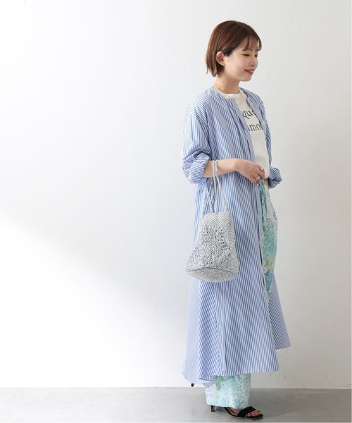 La TOTALITE（ラトータリテ）の「ガーデンプリントパンツ【手洗い可能】◆（その他パンツ・レディース・ブルー/グリーン・FREE）」の11枚目の写真