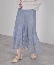 w closet | レース切替マーメードスカート(スカート)