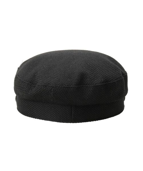 GYDA（ジェイダ）の「HEMP CONCHOマリンCAP（その他雑貨・レディース・ブラック/アイボリー・FREE）」の4枚目の写真
