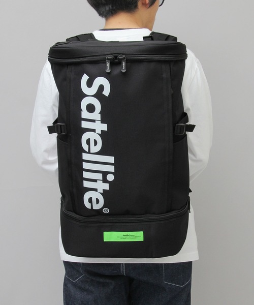 Satellite（サテライト）の「【 Satellite / サテライト 】 BOXXX＋ ボックスプラス / 防水素材 ボックス型 バックパック / ビッグサイズ / 大容量 / シューズ収納（バックパック/リュック・メンズ・ブラック系その他/ブラック系その他2・FREE）」の7枚目の写真