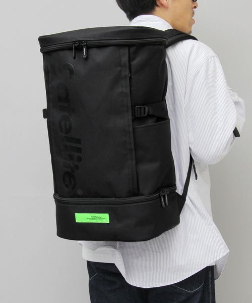 Satellite（サテライト）の「【 Satellite / サテライト 】 BOXXX＋ ボックスプラス / 防水素材 ボックス型 バックパック / ビッグサイズ / 大容量 / シューズ収納（バックパック/リュック・メンズ・ブラック系その他/ブラック系その他2・FREE）」の8枚目の写真