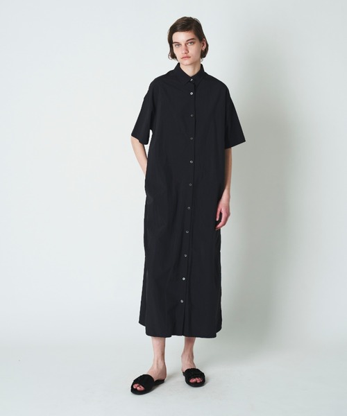 N.O.R.C by the line（ノークバイザライン）の「Tスリーブワンピース（ワンピース・レディース・ホワイト/ライトグレー/ブラック/ベージュ・M/S/L）」の3枚目の写真