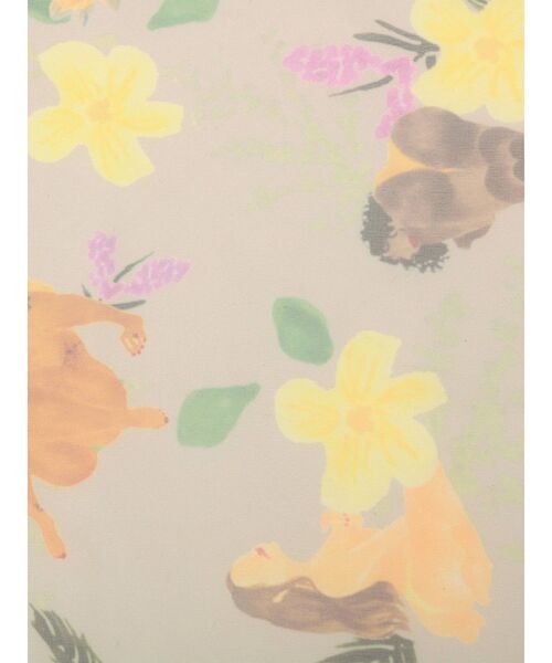 MURUA（ムルーア）の「【MURUA×NARI (LITTLE FUNNY FACE)】スカーフ（ストール/ショール・レディース・その他1・FREE）」の2枚目の写真