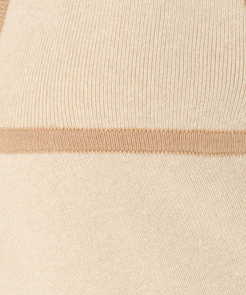 mysty woman(ミスティウーマン)の「サイドリボンニットビスチェ 947455(ニット/セーター・レディース・ブラック/カーキ/アイボリー・FREE)」の18枚目の写真