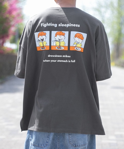 PairPair（ペアペア）の「5連ロゴビッグBOXT(ユニセックス)（Tシャツ/カットソー・レディース・ライトブルー/オフホワイト/ライトパープル/スミクロ・FREE）」の20枚目の写真