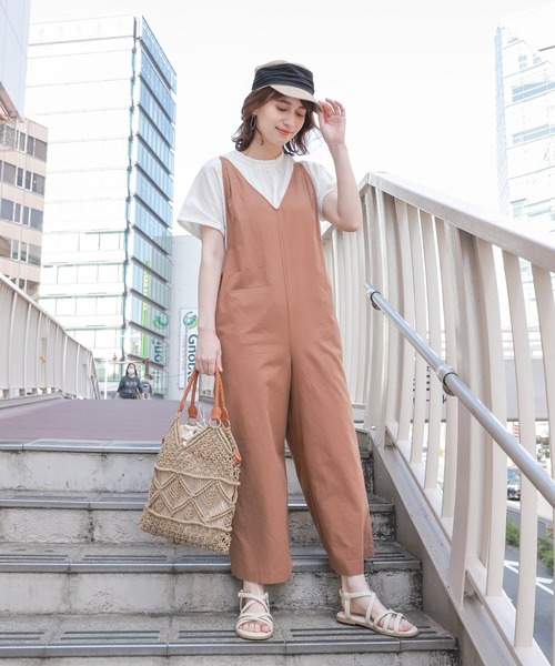 studio CLIP（スタディオクリップ）の「ワックスコードマクラメトートバッグ（トートバッグ・レディース・ベージュ/グレー/レッド・FREE）」の22枚目の写真