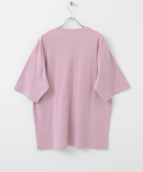 ITEMS URBANRESEARCH（アイテムズ アーバンリサーチ）の「コンパクトスムース ポケットTシャツ（Tシャツ/カットソー・メンズ・ベージュ/ホワイト/ブラック/ピンク・MEDIUM/LARGE）」の18枚目の写真