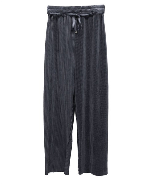 DONOBAN（ドノバン）の「セルフカット インサイドスリットプリーツパンツ（その他パンツ・レディース・ブラック/ベージュ/ピンク/イエロー・SHORT/LONG）」の20枚目の写真