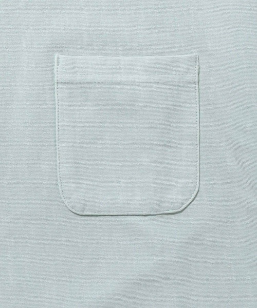 Champion(チャンピオン)の「【CHAMPION × ADAM ET ROPE’】顔料染め リバースウィーブ ポケットT(Tシャツ/カットソー・メンズ・ライトグリーン/カーキ系/ネイビー系・LL/M/L)」の19枚目の写真