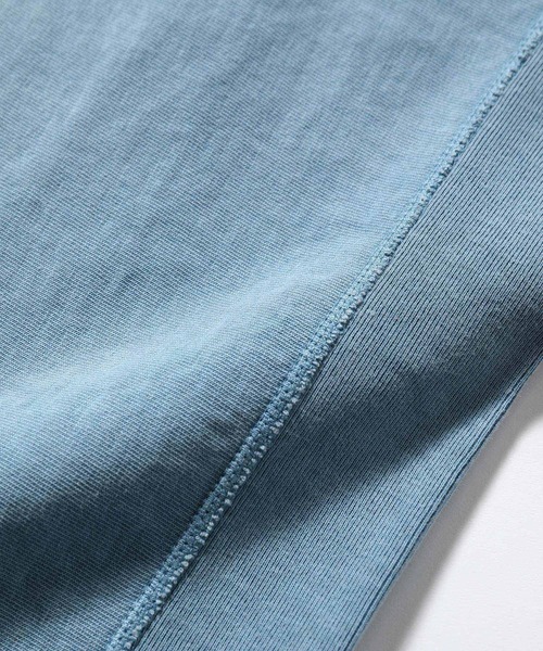 Champion(チャンピオン)の「【CHAMPION × ADAM ET ROPE’】顔料染め リバースウィーブ ポケットT(Tシャツ/カットソー・メンズ・ライトグリーン/カーキ系/ネイビー系・LL/M/L)」の22枚目の写真