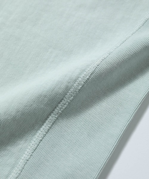 Champion(チャンピオン)の「【CHAMPION × ADAM ET ROPE’】顔料染め リバースウィーブ ポケットT(Tシャツ/カットソー・メンズ・ライトグリーン/カーキ系/ネイビー系・LL/M/L)」の21枚目の写真
