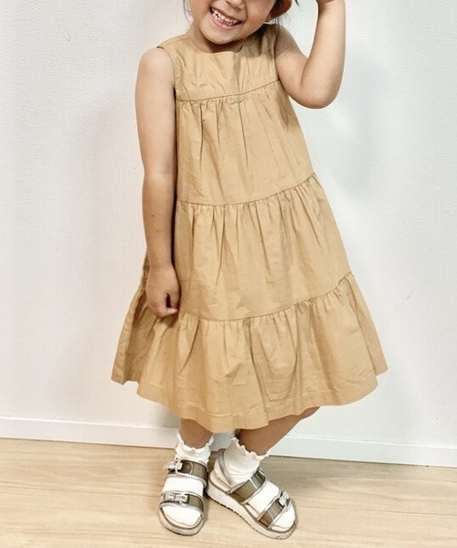 セール ティアード シャンブレー ワンピース 幼児 ワンピース Gap ギャップ のファッション通販 Zozotown