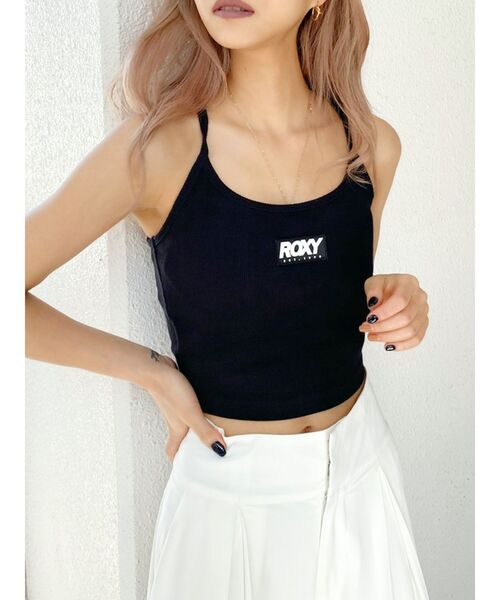 ROXY(ロキシー)の「ROXY MOVE CAMI(キャミソール・レディース・イエロー/パープル/ブラック・SMALL)」の1枚目の写真
