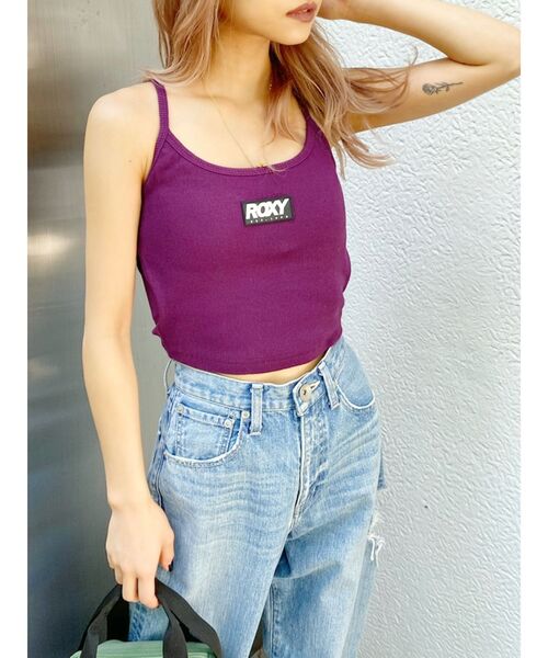 ROXY(ロキシー)の「ROXY MOVE CAMI(キャミソール・レディース・イエロー/パープル/ブラック・SMALL)」の7枚目の写真