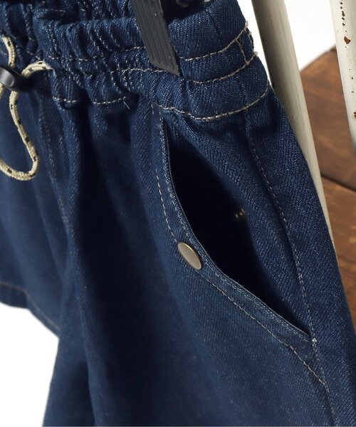 BREEZE by saori(ブリーズバイサオリ)の「WEB限定 デニムハーフパンツ【BREEZE by saori】(その他パンツ・キッズ・オフホワイト/ブラック/ネイビー・130/110/100/150/90/120/140)」の17枚目の写真