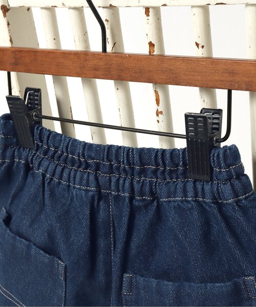 BREEZE by saori(ブリーズバイサオリ)の「WEB限定 デニムハーフパンツ【BREEZE by saori】(その他パンツ・キッズ・オフホワイト/ブラック/ネイビー・130/110/100/150/90/120/140)」の19枚目の写真