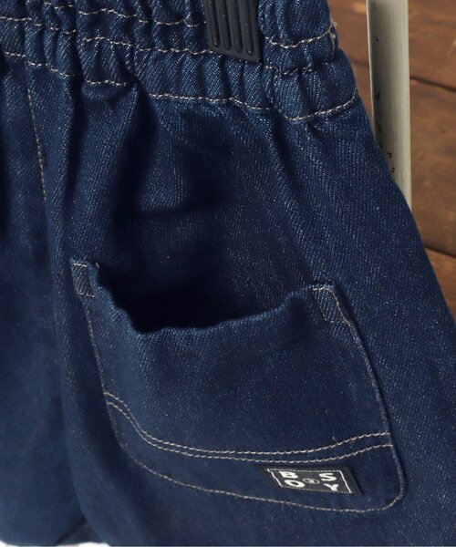 BREEZE by saori(ブリーズバイサオリ)の「WEB限定 デニムハーフパンツ【BREEZE by saori】(その他パンツ・キッズ・オフホワイト/ブラック/ネイビー・130/110/100/150/90/120/140)」の22枚目の写真