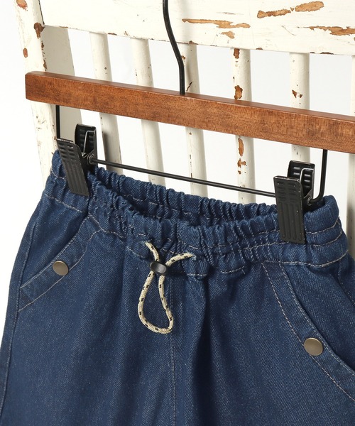 BREEZE by saori(ブリーズバイサオリ)の「WEB限定 デニムハーフパンツ【BREEZE by saori】(その他パンツ・キッズ・オフホワイト/ブラック/ネイビー・130/110/100/150/90/120/140)」の14枚目の写真