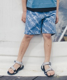 RADCHAP | インディゴカットソー斜めロゴハーフパンツ(その他パンツ)