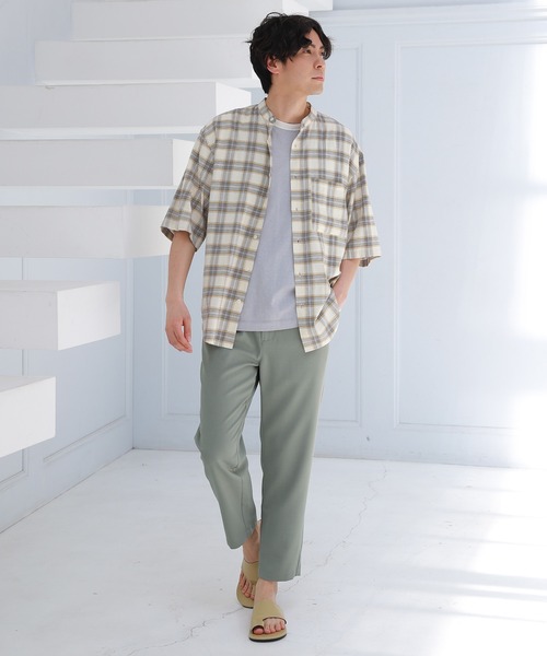 LAKOLE（ラコレ）の「TCRラグラン配色Tシャツ / 949096（Tシャツ/カットソー・メンズ・ライトブルー/グレー/桜・MEDIUM/LARGE）」の22枚目の写真