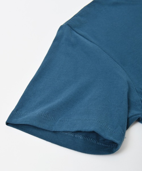 THE NORTH FACE（ザノースフェイス）の「THE NORTH FACE (ザ・ノースフェイス) PATCHES 半袖ロゴTシャツ（Tシャツ/カットソー・レディース・ブルー/オレンジ/チャコール・S/M/L/XL/XXL）」の6枚目の写真