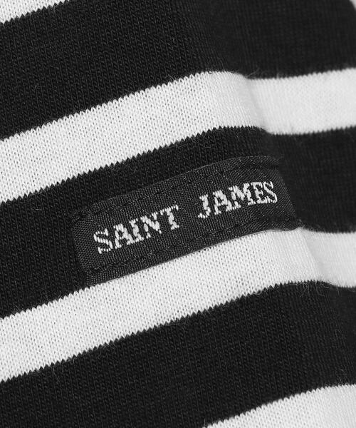 SAINT JAMES(セントジェームス)の「<SAINT JAMES>PIRIAC/カットソー(Tシャツ/カットソー・レディース・ブラック/ネイビー・1/3)」の6枚目の写真