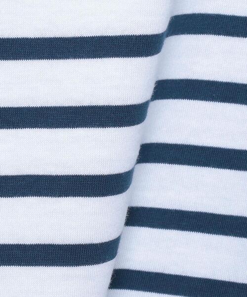 SAINT JAMES(セントジェームス)の「<SAINT JAMES>PIRIAC/カットソー(Tシャツ/カットソー・レディース・ブラック/ネイビー・1/3)」の4枚目の写真