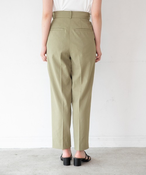 yuw（ユウ）の「ドライオックステーパードパンツ　953006（その他パンツ・レディース・ピンク/グリーン/ベージュ/ブラック/ライトグリーン/チャコールグレー・LARGE/MEDIUM）」の11枚目の写真