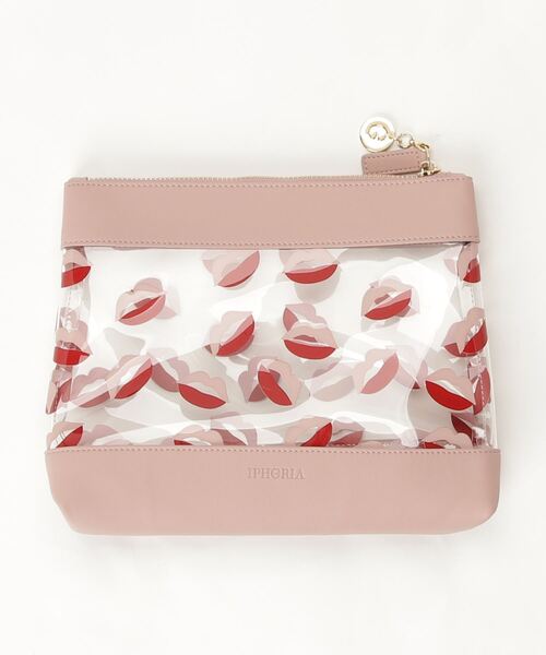 iphoria（アイフォリア）の「【IPHORIA アイフォリア】 ビニールバッグ ポーチ Inflight Bag Collection（クラッチバッグ・レディース・ブラック/ピンク/シルバー/マルチ・ONE SIZE）」の14枚目の写真