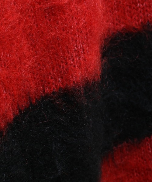 Undercoverism（アンダーカバイズム）の「UI2A4902（ニット/セーター・メンズ・ホワイト系その他/ピンク系その他/レッド系その他・2/4/3）」の7枚目の写真