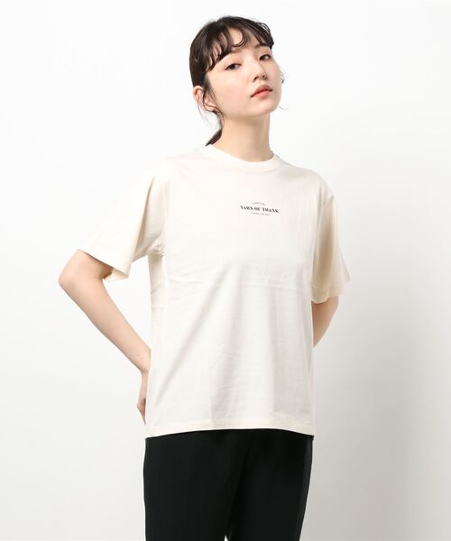 AMERICAN HOLIC（アメリカンホリック）の「ロゴカットプルオーバー2（Tシャツ/カットソー・レディース・オフホワイト/アイボリー・L/M）」の16枚目の写真