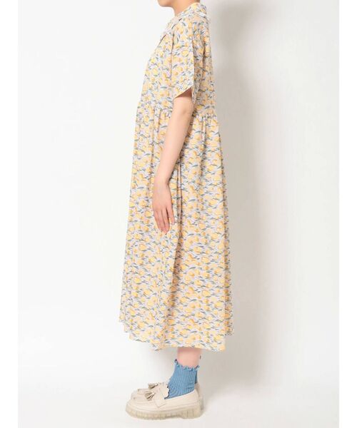 merry jenny（メリージェニー）の「tulipフリルカラーシャツワンピース（ワンピース・レディース・レッド/イエロー・FREE）」の7枚目の写真