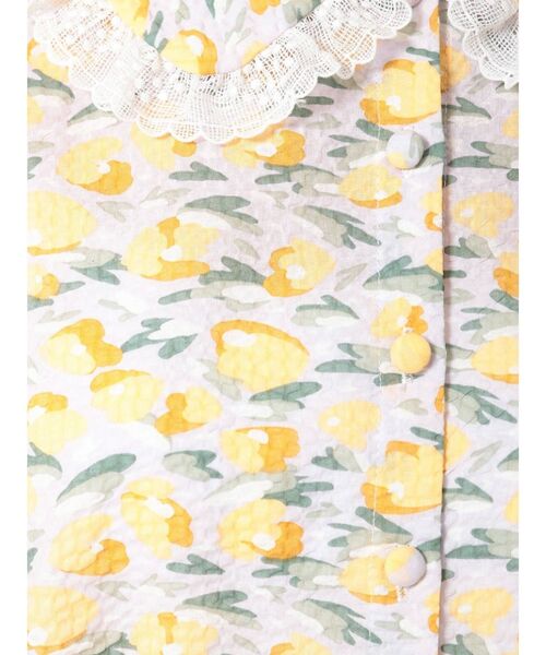 merry jenny（メリージェニー）の「tulipフリルカラーシャツワンピース（ワンピース・レディース・レッド/イエロー・FREE）」の8枚目の写真