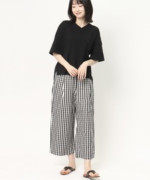 グランママドーター【美品・洗える】ギンガムチェックイージー