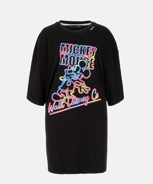 ディズニー Tシャツ セール トップス カットソー Tシャツ ミッキーマウス コラボレーション企画 Ct43 Tシャツ カットソー Metrocity メトロシティ のファッション