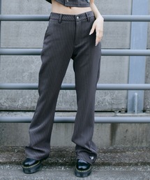 X-girl | STRIPED FLARE PANTS(その他パンツ)