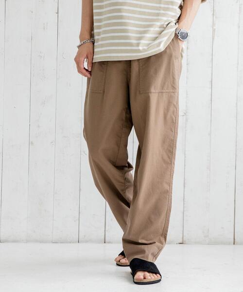 coen(コーエン)の「メンアサベイカーイージーパンツ(その他パンツ・メンズ・ブラック/ベージュ・X-LARGE/LARGE/MEDIUM/SMALL)」の2枚目の写真