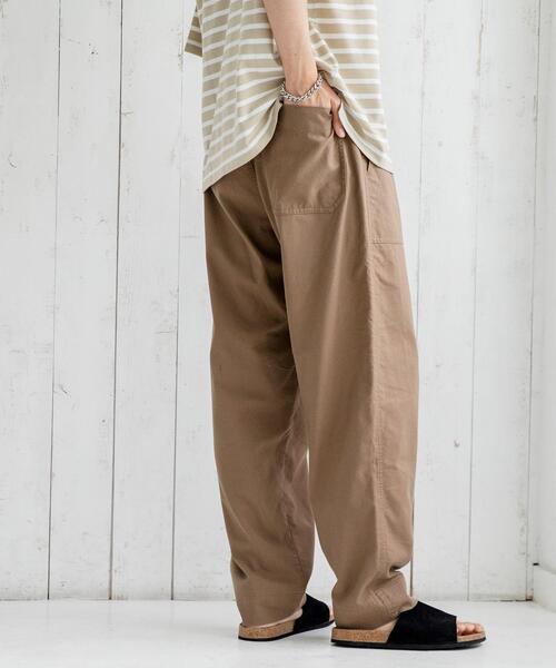 coen(コーエン)の「メンアサベイカーイージーパンツ(その他パンツ・メンズ・ブラック/ベージュ・X-LARGE/LARGE/MEDIUM/SMALL)」の7枚目の写真