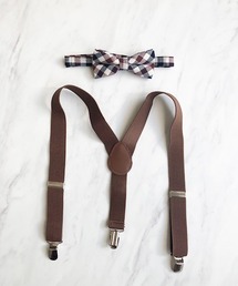 TIMELESS&THREE（タイムレスアンドスリー）の「タイムレスボウタイ＆サスペンダーセット(KIDS）（サスペンダー・キッズ）」
