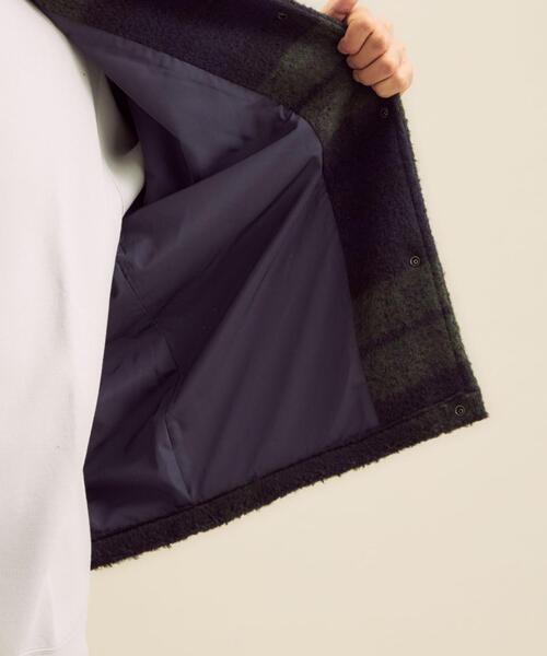 PENDLETON(ペンドルトン)の「【別注】<PENDLETON×green label relaxing>チェック柄 コーチ ジャケット(その他アウター・メンズ・オリーブ・S/L/M)」の2枚目の写真