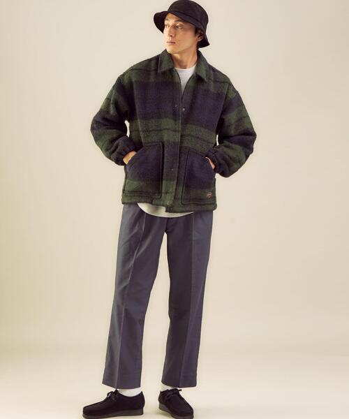 PENDLETON(ペンドルトン)の「【別注】<PENDLETON×green label relaxing>チェック柄 コーチ ジャケット(その他アウター・メンズ・オリーブ・S/L/M)」の9枚目の写真