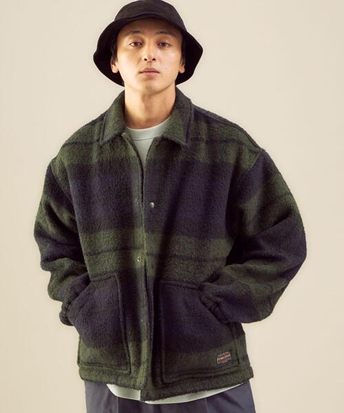 PENDLETON(ペンドルトン)の「【別注】<PENDLETON×green label relaxing>チェック柄 コーチ ジャケット(その他アウター・メンズ・オリーブ・S/L/M)」の14枚目の写真