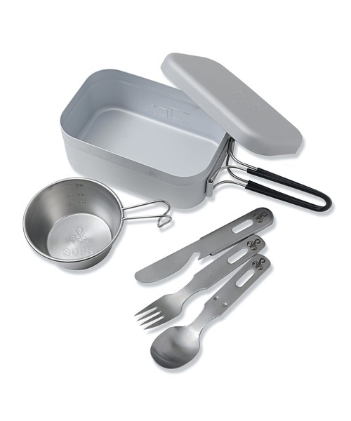 SOPHNET. COOKER SET シルバー 調理器具 セット アウトドア SOPHNET. COOKER SET シルバー 調理器具 セット