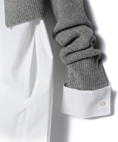 Sacai(サカイ)の「SACAI / ニットコンビワンピース(ワンピース・レディース・ホワイト/ブラック・1)」の5枚目の写真