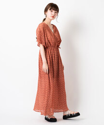 ブランド古着 Kastane カスタネのワンピース ピンク 桃色系 花柄 ボタニカル柄 古着通販 Zozoused ブランド古着 Kastane カスタネのワンピース ピンク 桃色系 花柄 ボタニカル柄 古着通販 Zozoused