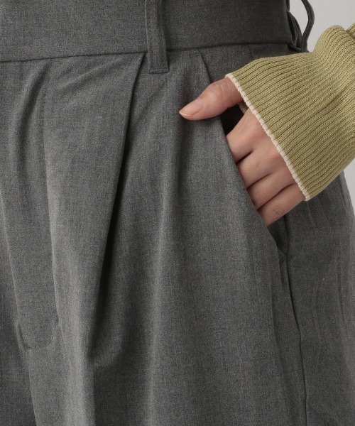 LOWRYS FARM（ローリーズファーム）の「ＴＲセミワイドパンツ　214875（その他パンツ・レディース・ベージュ/グレー/グレー系その他・LARGE/MEDIUM）」の10枚目の写真