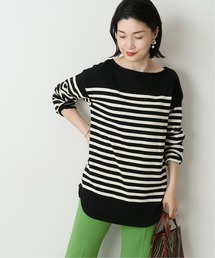 journal standard L'essage | 16/2ボーダープルオーバー◆(Tシャツ/カットソー)