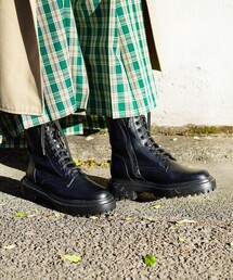 FREAK'S STORE | eblouna/エブロ―ナ レースアッププラットフォームブーツ(トラックソールブーツ)(ブーツ)