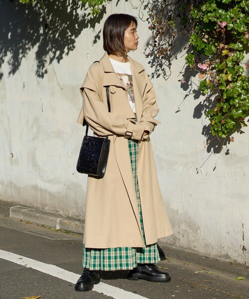 FREAK'S STORE（フリークスストア）の「eblouna/エブロ―ナ レースアッププラットフォームブーツ(トラックソールブーツ)（ブーツ・レディース・ブラック・38/37/36）」の9枚目の写真