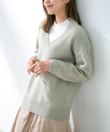 Honeys | Ｖネックトップス(ニット/セーター)